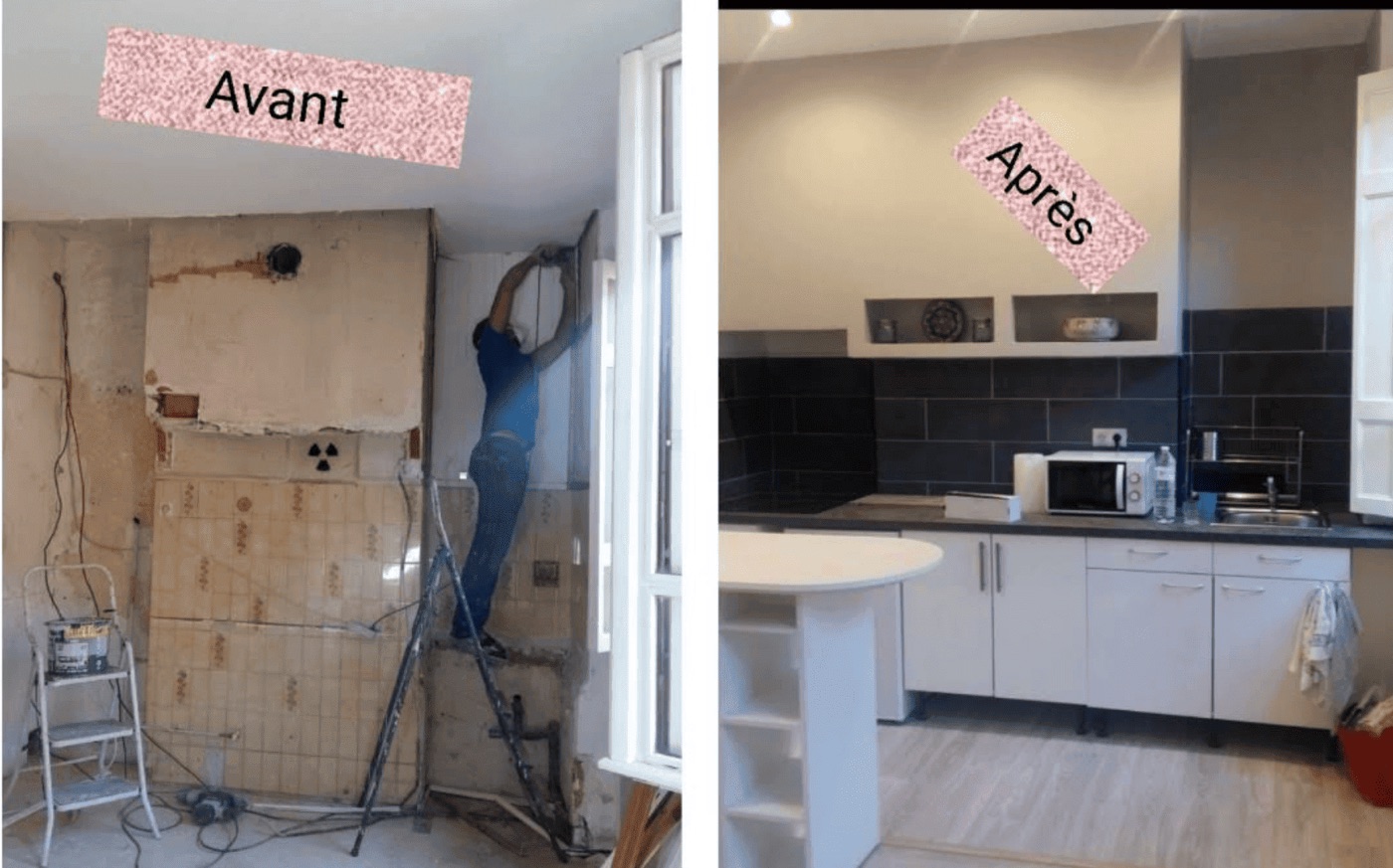 Travaux de peinture SmatiProServices - chantier 2