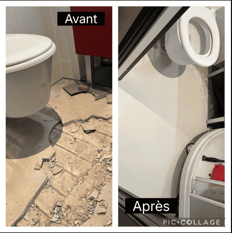 Travaux de peinture SmatiProServices - chantier 3